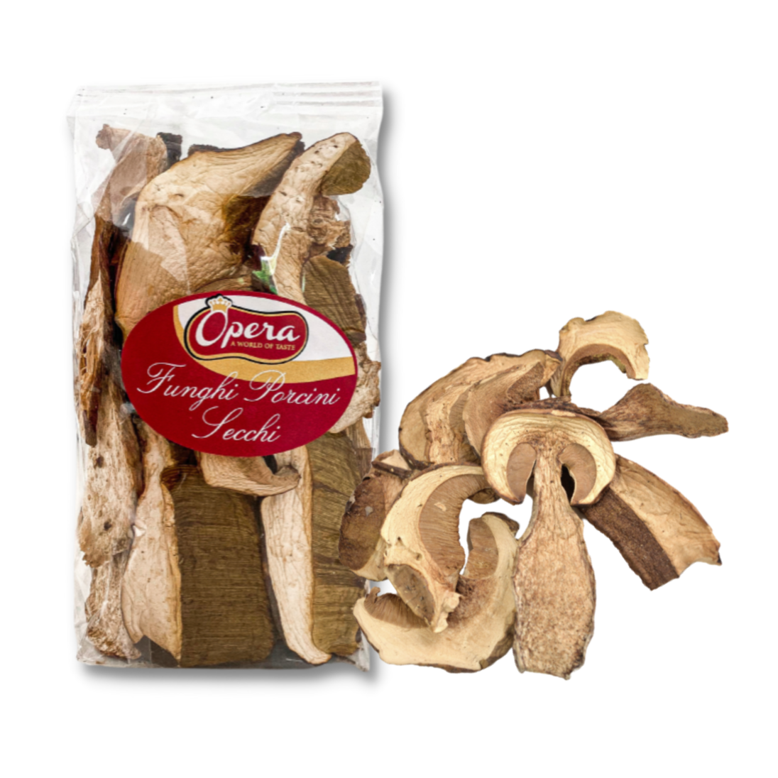 'Opera' Dried Porcini Mushrooms 3 Sizes 400g, 100g & 50g Bags
