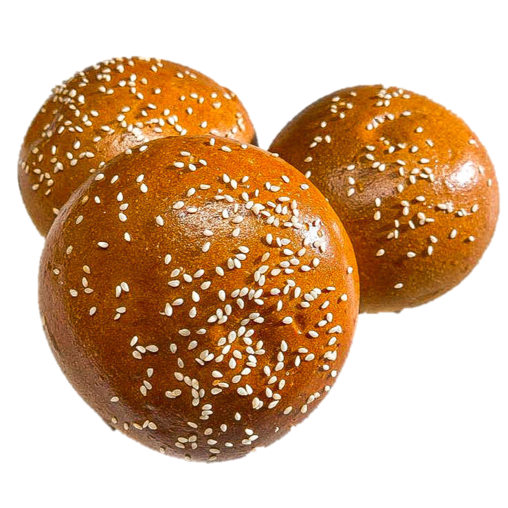 Brioche Buns with Sesame Seeds - 20 Pieces