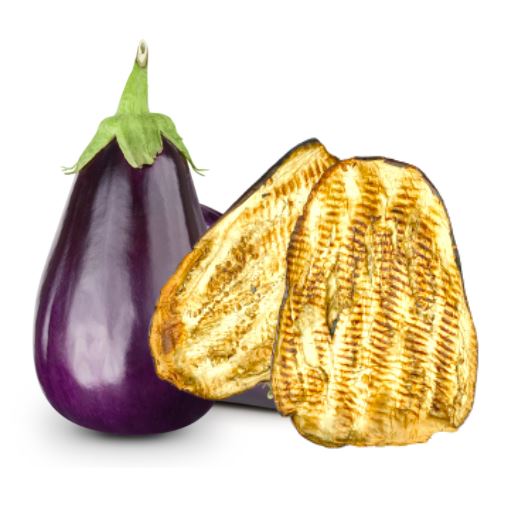 Frozen Grilled Eggplant Slices 1Kg